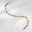 PULSEIRA CRAVEJADA BANHADA EM OURO 18K